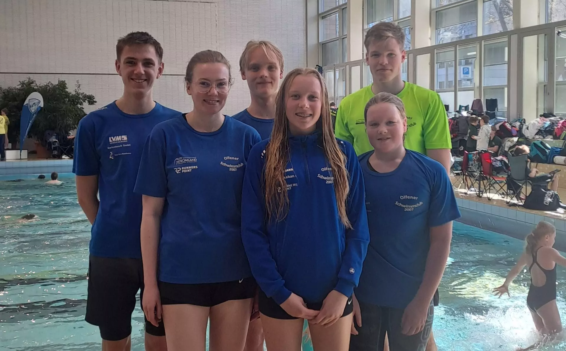 Erfolgreiches Wettkampfwochenende für das Team des Olfener Schwimmclubs