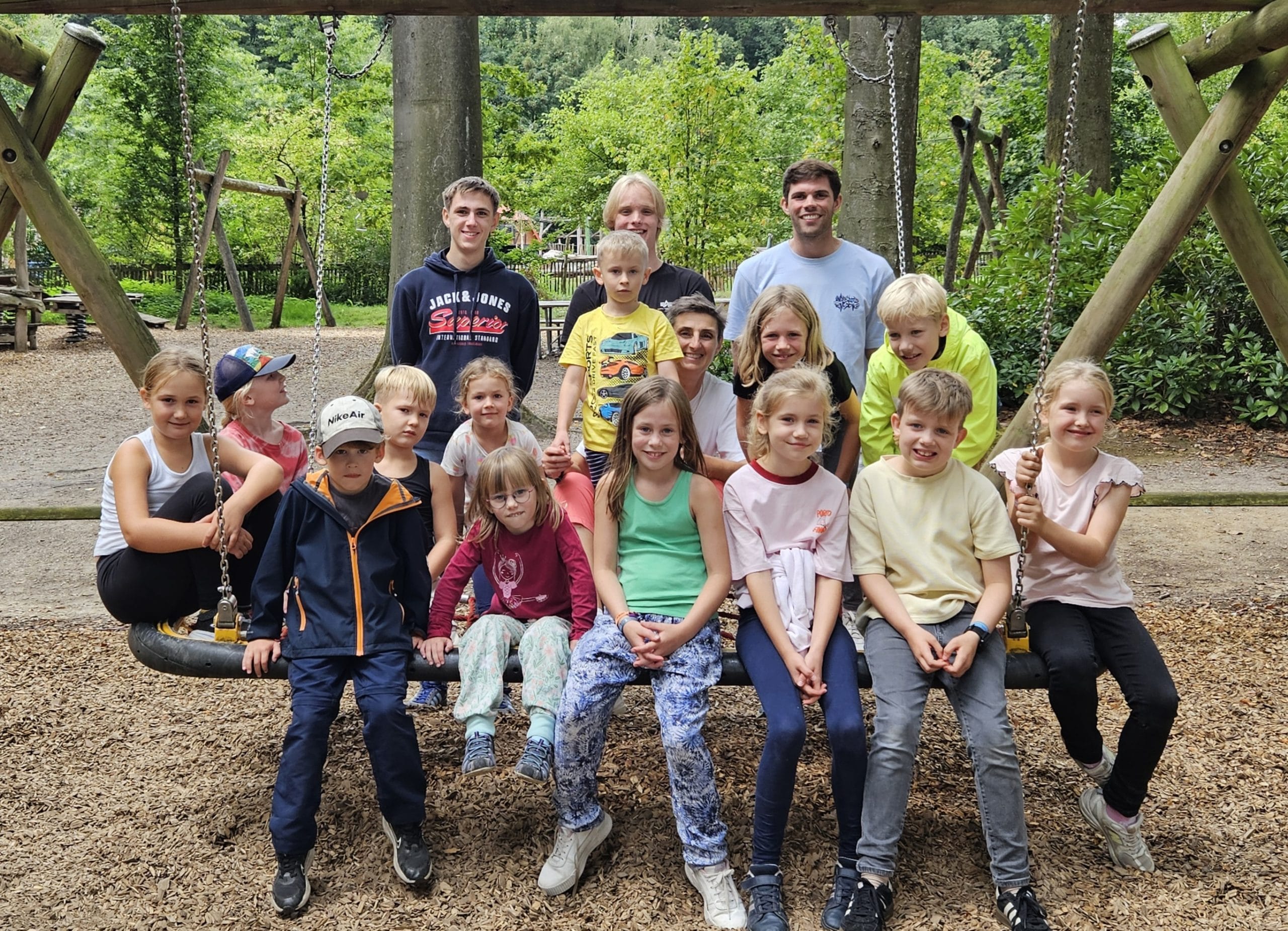 OSC-Minis auch im Klettern spitze