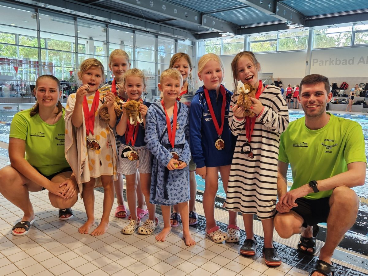 18 Medaillen für OSC-Nachwuchs in Ahlen