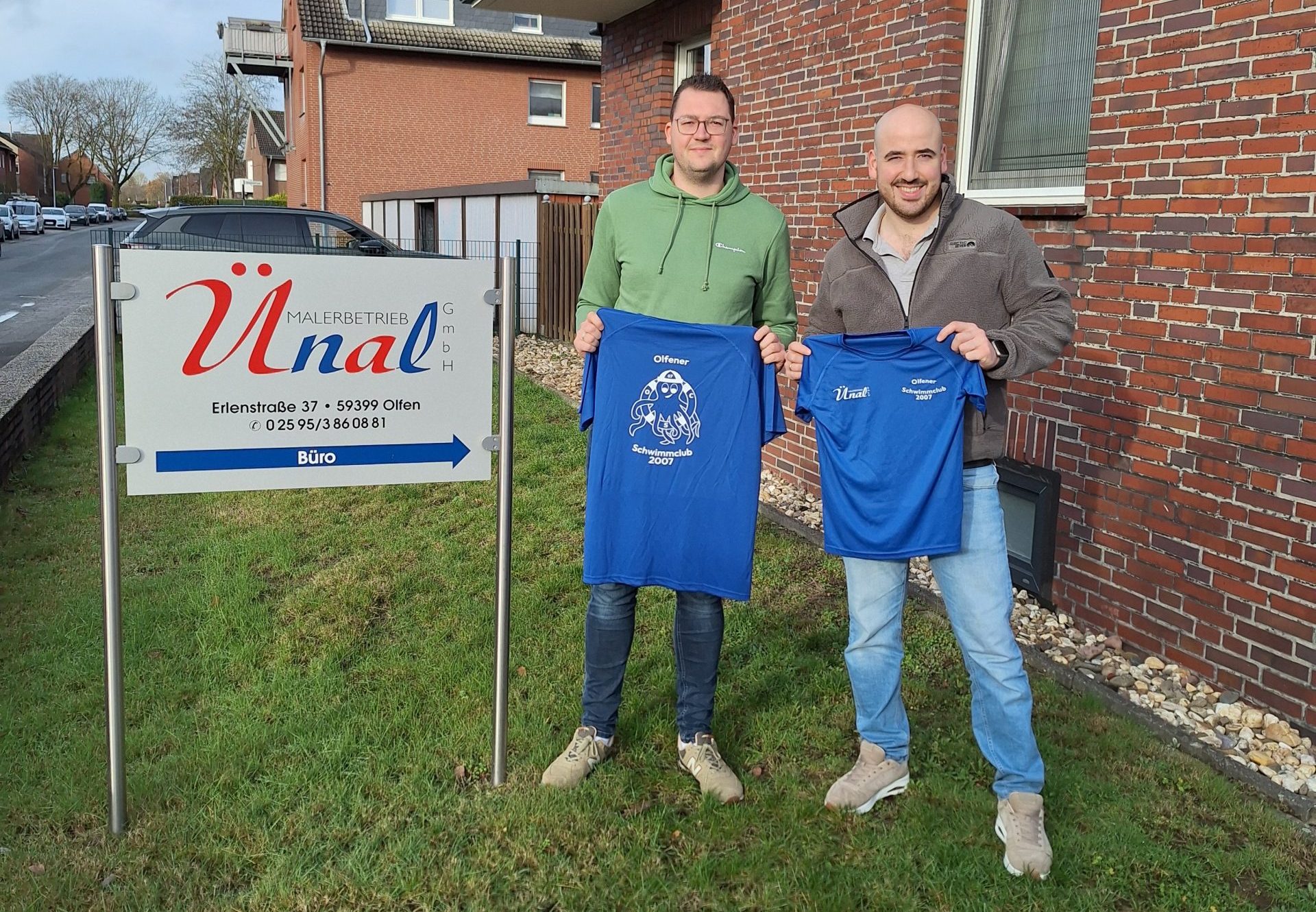 Olfener Schwimmclub freut sich über regionale Unterstützung