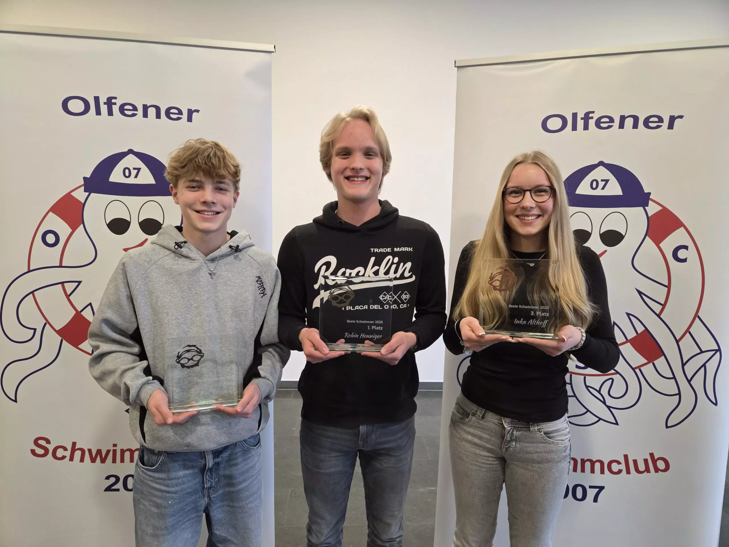 Olfener Schwimmclub ehrt die Besten des Jahres 2025